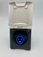 Fawo -  Flush 240V Mains Inlet c/w Magnetic Locking - White - 01746T10099 FAWO