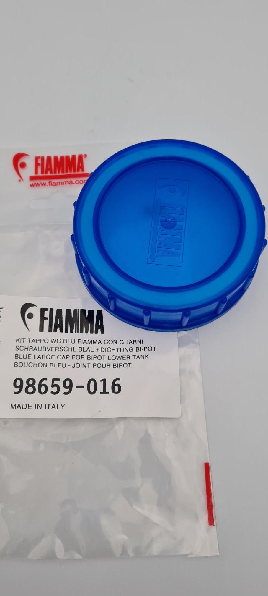 Fiamma Bipot Lower Tank Large Cap - Blue - 98659-016
