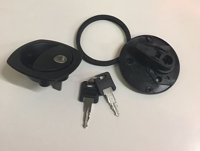 Locker Door Lock and 2 Keys – 00087 - Caratech Caravan Parts
