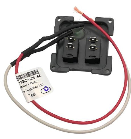 Powerpart - C-Line Twin Switch 12 V and Pump - PO267 - Caratech