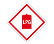 Gas Box – Self Adhesive Tufflex LPG Sticker - LPG 11 - Caratech Caravan Parts