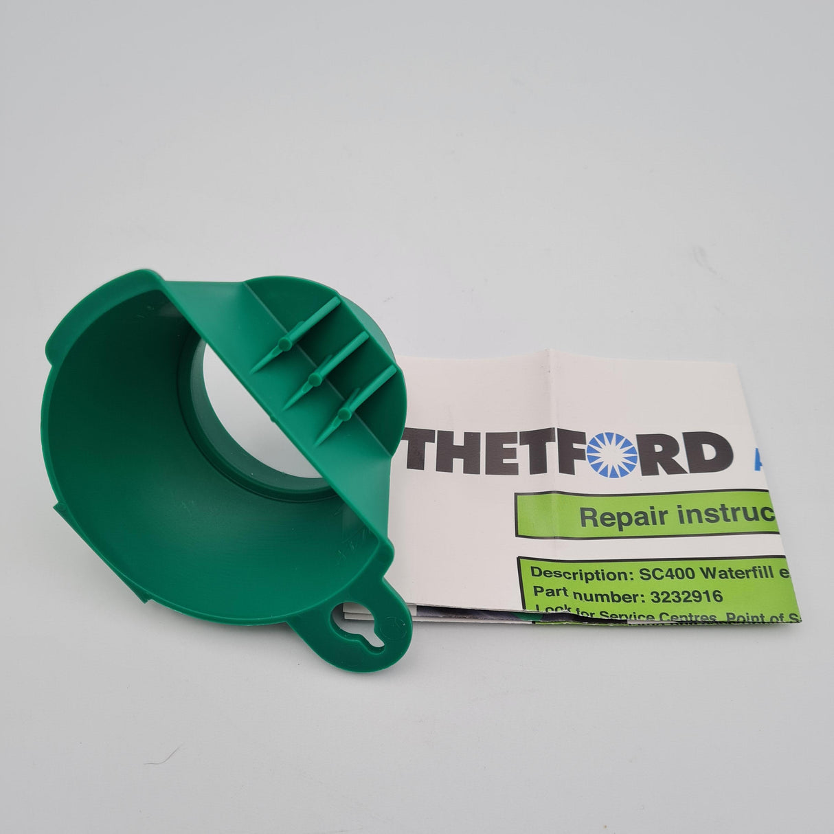 Thetford Toilet SC400 Waterfill Extension - Green – 3232916