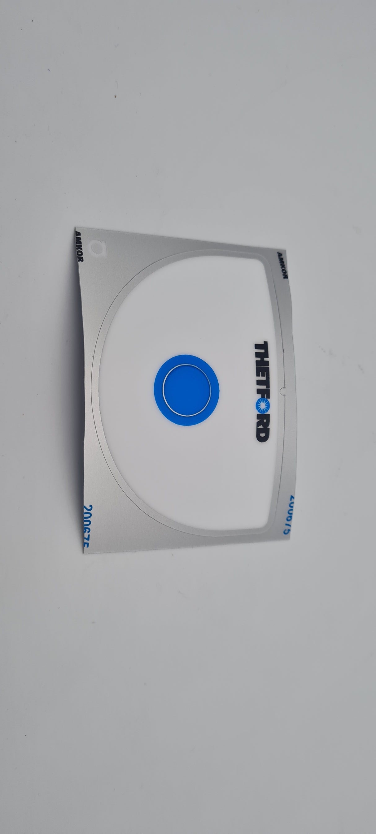 Thetford Toilet SC 220 Control Panel Sticker – 200960