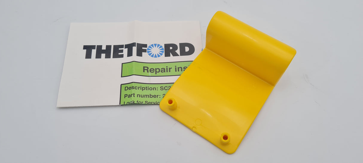 Thetford Toilet Tank Lock Clip - SC200 - Yellow - 2384978