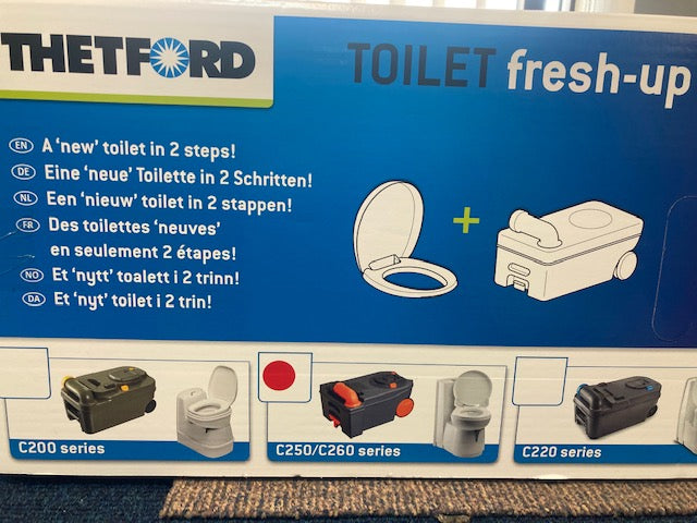 Thetford - C250/260 -Toilet Fresh Up Kit / Tank - 9339362 - COLLECTION ONLY !